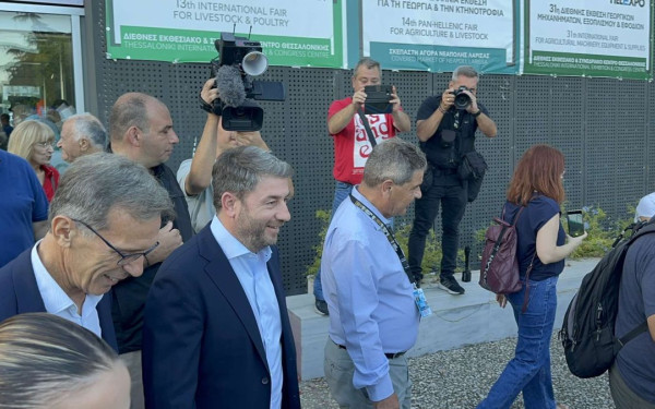 Νίκος Ανδρουλάκης από ΔΕΘ: «Η δημοκρατική παράταξη επιστρέφει δυναμικά» (βίντεο, φωτ.)