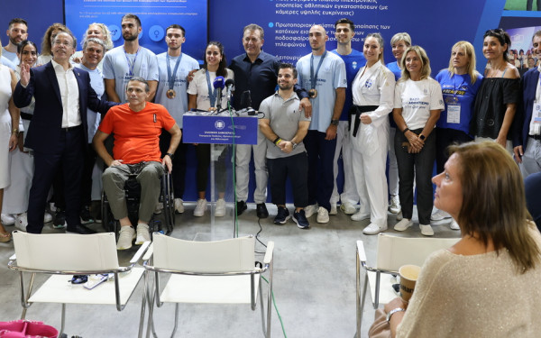 Θεσσαλονίκη: Λάμψη Ολυμπιονικών στην 88η ΔΕΘ (βίντεο, φωτ.)