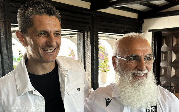 ΠΑΟΚ: Ο Ιβάν Σαββίδης συναντήθηκε με τον Λουτσέσκου και τους αρχηγούς