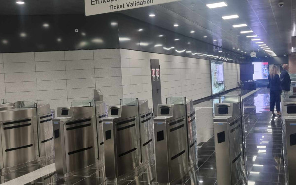 Μετρό Θεσσαλονίκης: Στο τελικό στάδιο οι δοκιμές στο σύστημα κομίστρου (φωτ.)