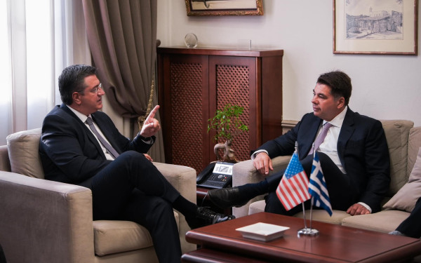 Θεσσαλονίκη: Στη Βίλα Αλλατίνη συναντήθηκαν Τζιτζικώστας - Τσούνης