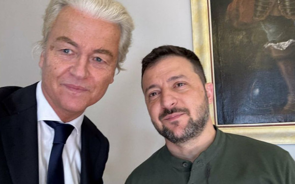 Ουκρανία: Συνάντηση Ζελένσκι με Βίλντερς - Η Μελόνι θα συνεχίσει τη στήριξή της στην Ουκρανία (βίντεο)