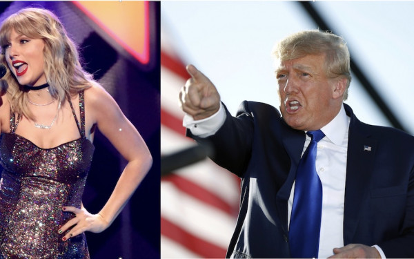 ΗΠΑ: Ο Τραμπ άνοιξε «πόλεμο» με την σούπερσταρ Τέιλορ Σουίφτ