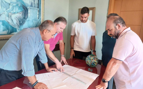 Θεσσαλονίκη: Στον δήμο Χαλκηδόνος ο Πάρις Μπίλλιας για τα μεγάλα έργα υποδομής της περιοχής (φωτ.)