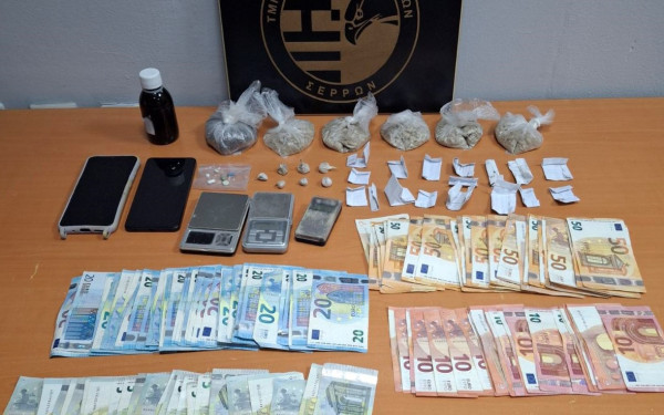 Θεσσαλονίκη: Δύο άτομα συνελήφθησαν με ποσότητες κοκαΐνης και μεθαδόνης
