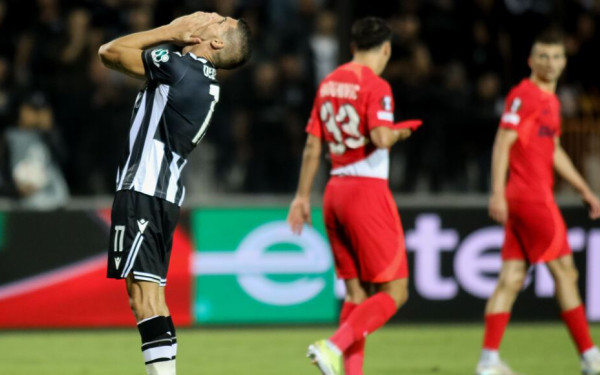 ΠΑΟΚ - Στεάουα Βουκουρεστίου 0-1: Εκτροχιασμός με τρίτη διαδοχική ήττα (βίντεο)
