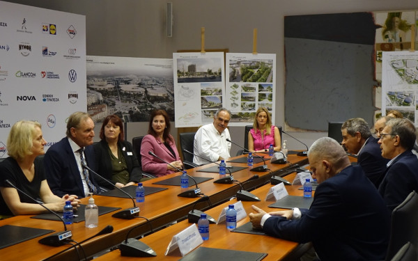 Θεσσαλονίκη: Συνάντηση του δημάρχου της Λειψίας με τη διοίκηση της ΔΕΘ - HELEXPO