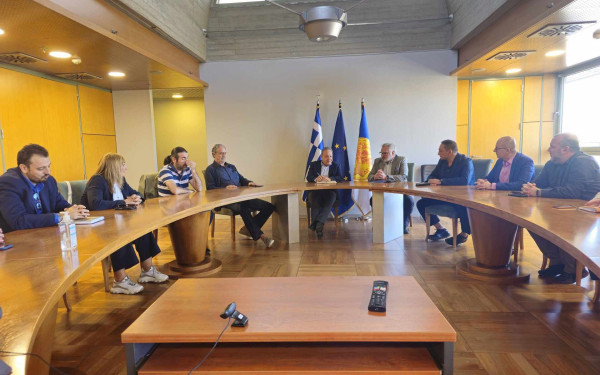 Θεσσαλονίκη: Συνάντηση της Διοικούσας Επιτροπής του ΤΕΕ/ΤΚΜ με τον Στέλιο Αγγελούδη