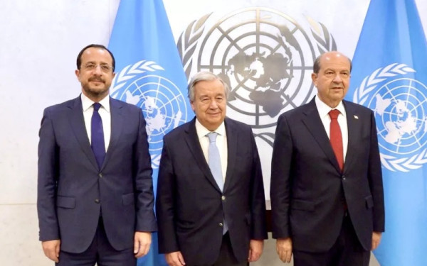 «Καμία πρόοδος» στην τριμερή για το Κυπριακό: Συμφωνία για περισσότερες άτυπες συναντήσεις Χριστοδουλίδη - Τατάρ - Απογοήτευση Γκουτέρες