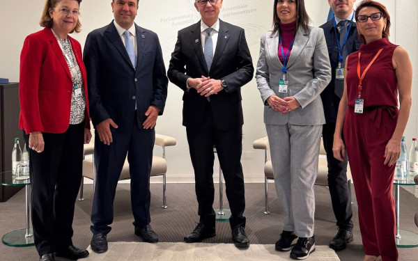 Συνάντηση Αντιπροσωπείας της ΚΕΔΕ με τον πρόεδρο της Κοινοβουλευτικής Συνέλευσης του Συμβουλίου της Ευρώπης