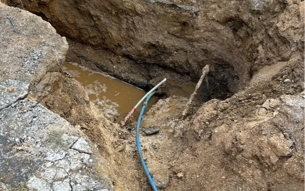 Χαλκιδική: Σοβαρή βλάβη στο δίκτυο ύδρευσης - Ποια περιοχή θα μείνει χωρίς νερό