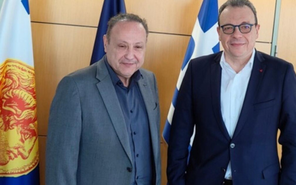 Θεσσαλονίκη: Συνάντηση Φάμελλου - Αγγελούδη στο Δημαρχείο (βίντεο)