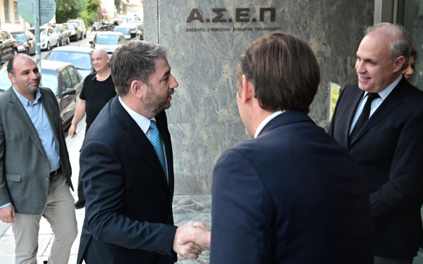 Συνάντηση Ανδρουλάκη με τον πρόεδρο του ΑΣΕΠ: «Προτεραιότητά μας η αξιοκρατία και η διαφάνεια στη χώρα