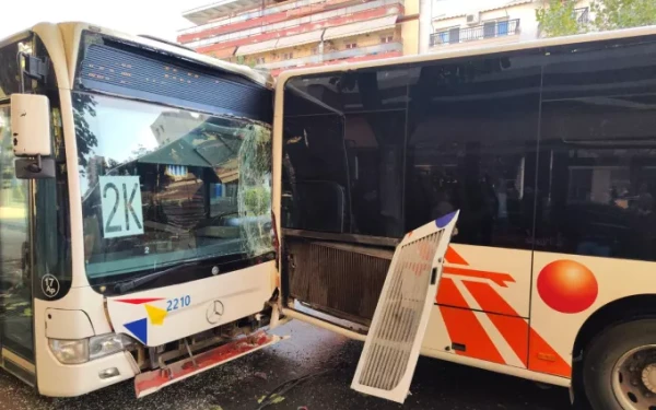 Θεσσαλονίκη - Σύγκρουση αστικών λεωφορείων: Οι οδηγοί προειδοποιούσαν ότι το λεωφορείο είχε πρόβλημα στα φρένα αλλά...