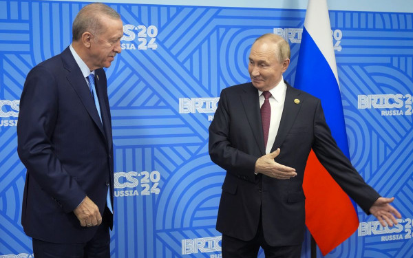 Τηλεφωνική επικοινωνία Ερντογάν - Πούτιν για την Ουκρανία