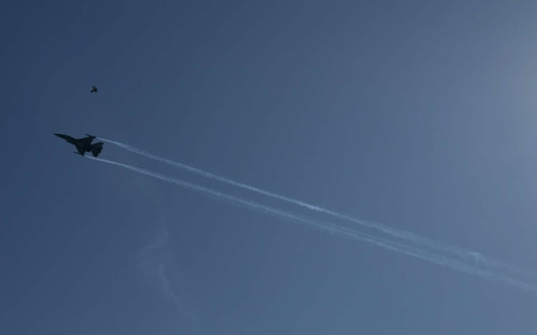 To F-16 της ομάδας επιδείξεων «ΖΕΥΣ» έσκισε τον ουρανό της Θεσσαλονίκης (φωτ.)