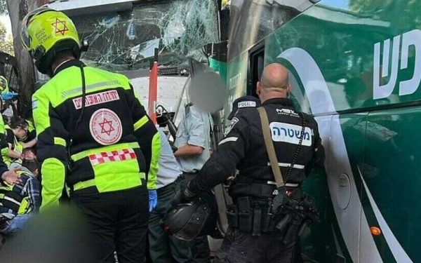 Ισραήλ: Ένας νεκρός από την πτώση φορτηγού σε στάση λεωφορείου