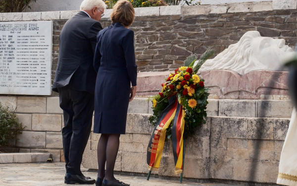 Σταϊνμάιερ - Κάνδανος Χανίων: Ζητώ συγχώρεση στο όνομα της Γερμανίας για τα βαριά εγκλήματα