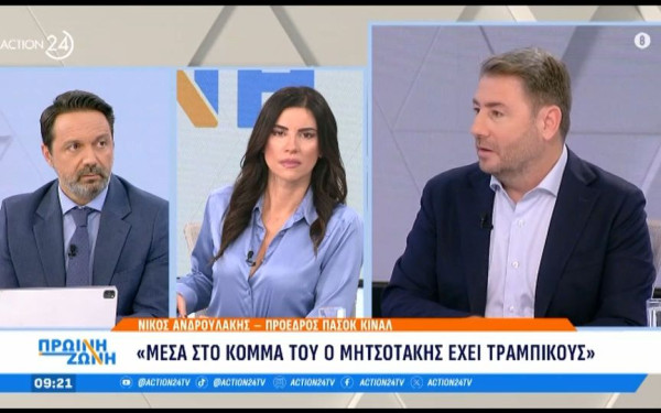 Ανδρουλάκης: «Το ΠΑΣΟΚ παίζει ξανά πρωταγωνιστικό ρόλο - Πολιτεύεται με αντιπρόταση, σοβαρότητα, υπευθυνότητα» (βίντεο)