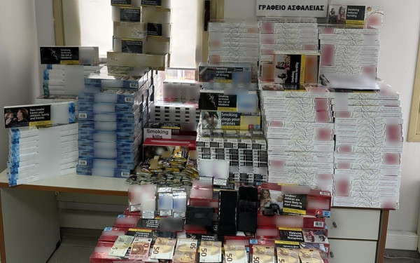 Κιλκίς: Συνελήφθη με πάνω από 7.000 λαθραία πακέτα τσιγάρα (βίντεο, φωτ.)
