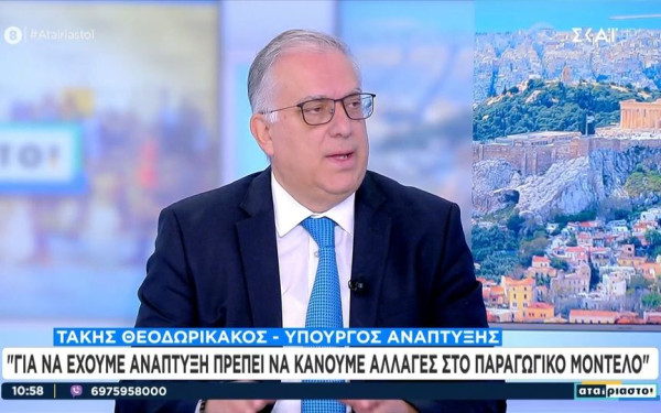 Τ. Θεοδωρικάκος για πληθωρισμό: Τα μέτρα θα συνεχιστούν και το 2025 (βίντεο)