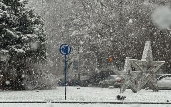 Θεσσαλονίκη: Βροχόπτωση σε όλους τους νομούς της Κεντρικής Μακεδονίας – Χιόνια στη Δυτική Μακεδονία