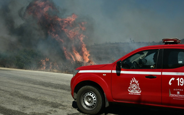 Φωτιές σε χορτολιβαδικές εκτάσεις στην περιοχή της Καστοριάς