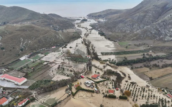 Στη Λήμνο κλιμάκιο του ΠΑΣΟΚ-ΚΙΝΑΛ μετά το πέρασμα της κακοκαιρίας