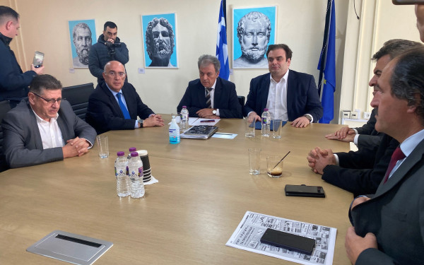 Επίσκεψη του Υπουργού Παιδείας Κυριάκου Πιερρακάκη  στην Περιφέρεια Δυτικής Μακεδονίας