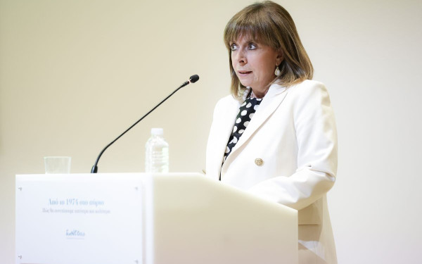 Κ. Σακελλαροπούλου: Τα τελευταία 50 χρόνια, κρίσεις δοκίμασαν τα όρια της δημοκρατίας μας