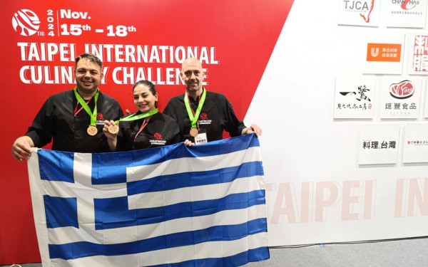 Θεσσαλονίκη: Χάλκινο μετάλλιο στην Ταϊβάν για την ομάδα της Ένωσης Επαγγελματιών Μαγειρικής Ελλάδας
