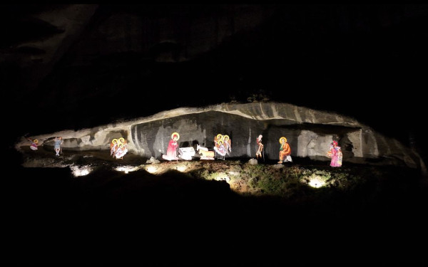 Καλαμπάκα: Εντυπωσιακή η φάτνη του Δήμου Μετεώρων