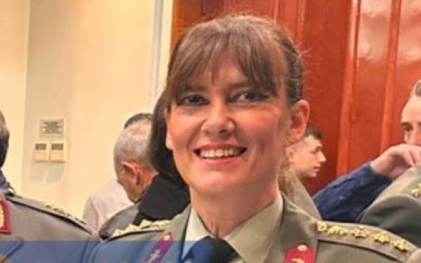 Στο 424 στρατιωτικό νοσοκομείο: Για πρώτη φορά στην ιστορία των Ενόπλων Δυνάμεων, Ταξίαρχος νοσηλεύτρια, σε θέση υποδιευθυντή νοσοκομείου