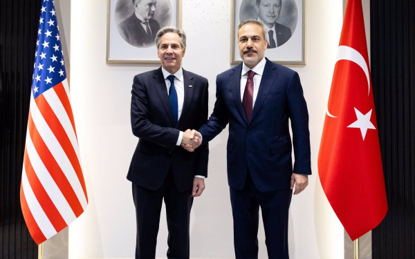 Τουρκία: Η Συρία στο επίκεντρο της συνάντησης Μπλίνκεν - Φιντάν στην Άγκυρα