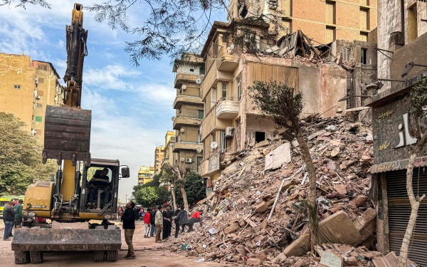Τραγωδία στην Αίγυπτο: 8 νεκροί και 3 τραυματίες από την κατάρρευση πολυκατοικίας