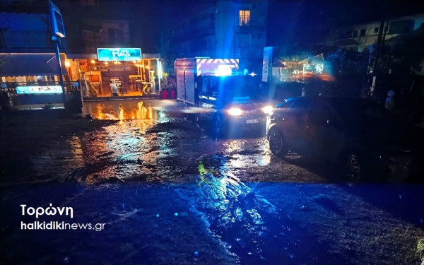 Ζημιές από το πέρασμα της Bora στη Σιθωνία Χαλκιδικής - 1.660 κλήσεις δέχθηκε η Π.Υ.