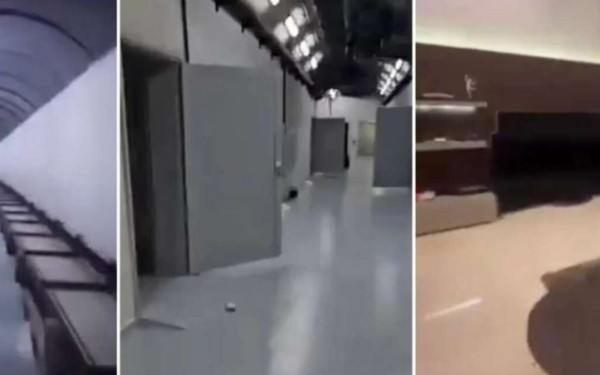 Συρία: Μέσα στα πολυτελή, μυστικά τούνελ  διαφυγής του Άσαντ - Η υπόγεια «έπαυλη» και oι πελώριες σήραγγες (βίντεο)