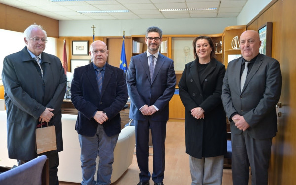 ΑΠΘ: Η Επώνυμη Έδρα Κυπριακών Σπουδών στο επίκεντρο της συνάντησης του πρύτανη του με την υπ. Παιδείας Κύπρου