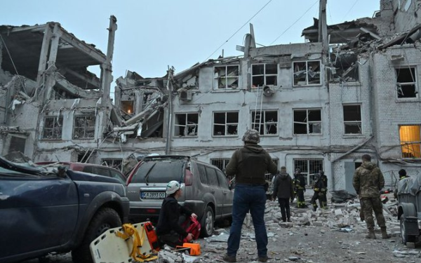 Ουκρανία: Ζημίες σε κατοικίες από ρωσική επίθεση - Δεν υπήρξαν απώλειες