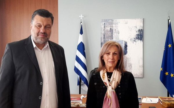 Θεσσαλονίκη: Πρώτη συνάντηση Αηδονά με Παπαστεργίου