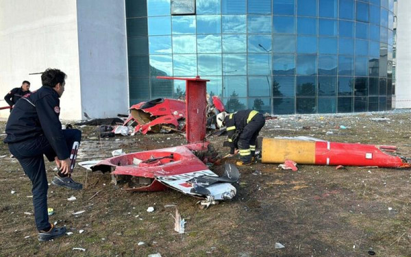 Τουρκία: 4 νεκροί στη συντριβή ελικοπτέρου