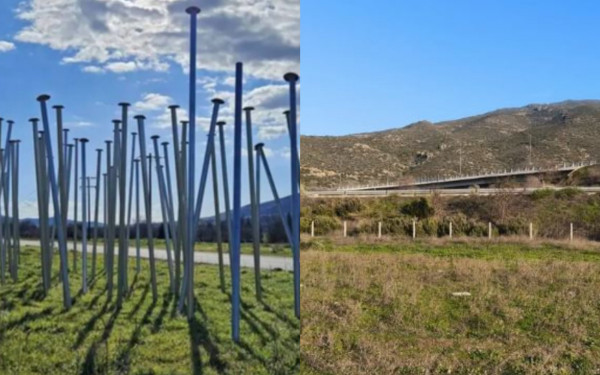 Τέμπη: «Είναι ύβρις αυτό που συνέβη», λέει ο εικαστικός του έργου «τα 58 καρφιά»