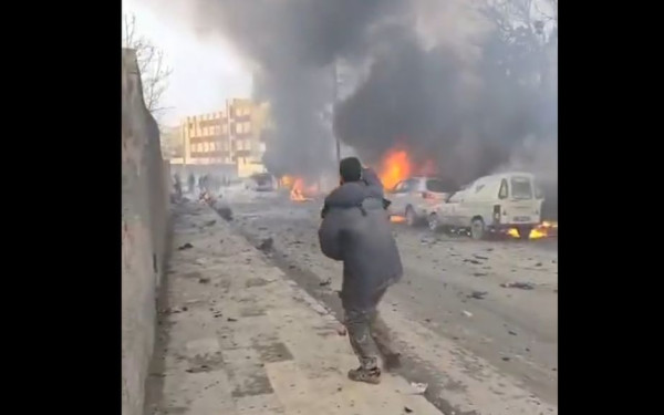 Συρία: 2 νεκροί και 4 τραυματίες από έκρηξη παγιδευμένου αυτοκινήτου - Δείτε βίντεο