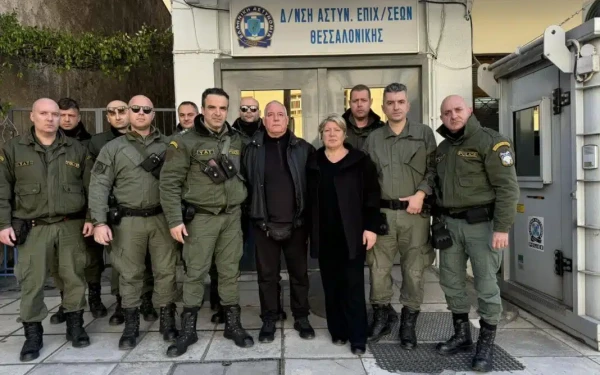 Η Διεύθυνση Αστυνομικών Επιχειρήσεων Θεσσαλονίκης﻿ υποδέχθηκαν τους ﻿γονείς του Γιώργου Λυγγερίδη