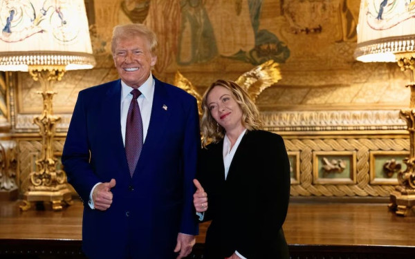 Η Μελόνι συνάντησε τον Τραμπ στη Φλόριντα