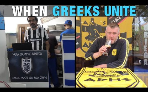 Πώς ένας ΠΑΟΚτσής κι ένας Αρειανός, από τη Θεσσαλονίκη, έμαθαν το σουβλάκι στους... Κολομβιανούς
