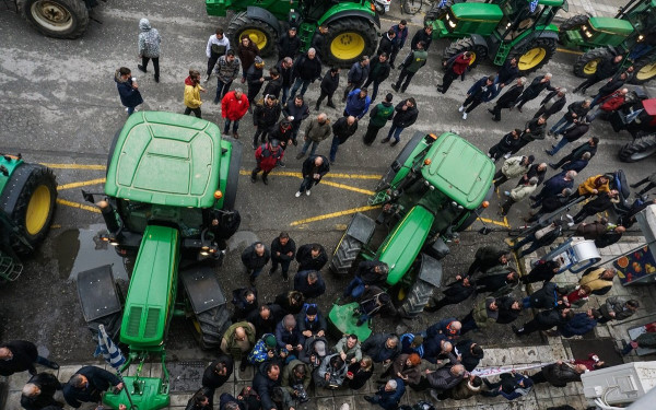 Θεσσαλονίκη: Μπλόκο της αστυνομίας σε ενδεχόμενη κάθοδο αγροτών για την ομιλία Μητσοτάκη