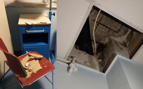 Θεσσαλονίκη: Κατάρρευση γυψοσανίδας σε θάλαμο με παιδιά στο Ιπποκράτειο - Καταγγελία της ΕΝΙΘ