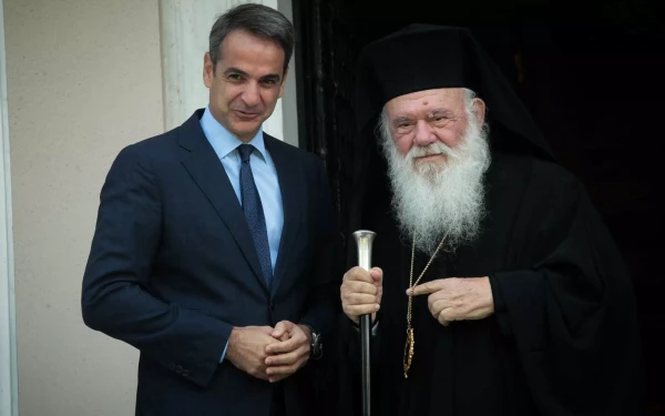 Συνάντηση με τον Αρχιεπίσκοπο Ιερώνυμο θα έχει αύριο ο Κυρ. Μητσοτάκης