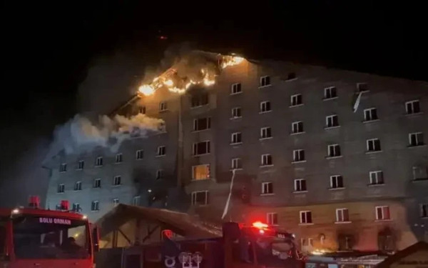 Τουρκία - Πυρκαγιά: Τέσσερις συλλήψεις